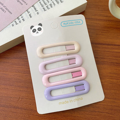 MyKids-USA® Dreamy Hair Clip Accessories In A Magical Color Palette Sets For Babies