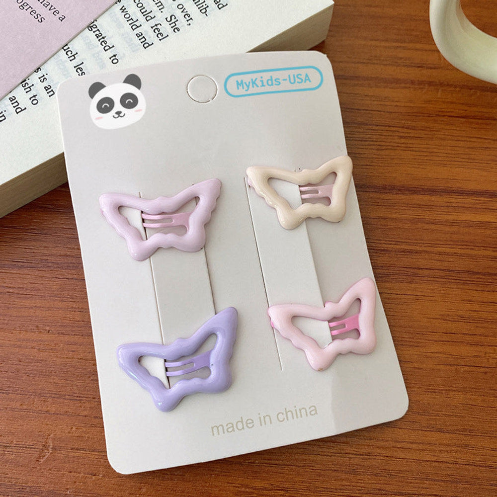 MyKids-USA® Dreamy Hair Clip Accessories In A Magical Color Palette Sets For Babies