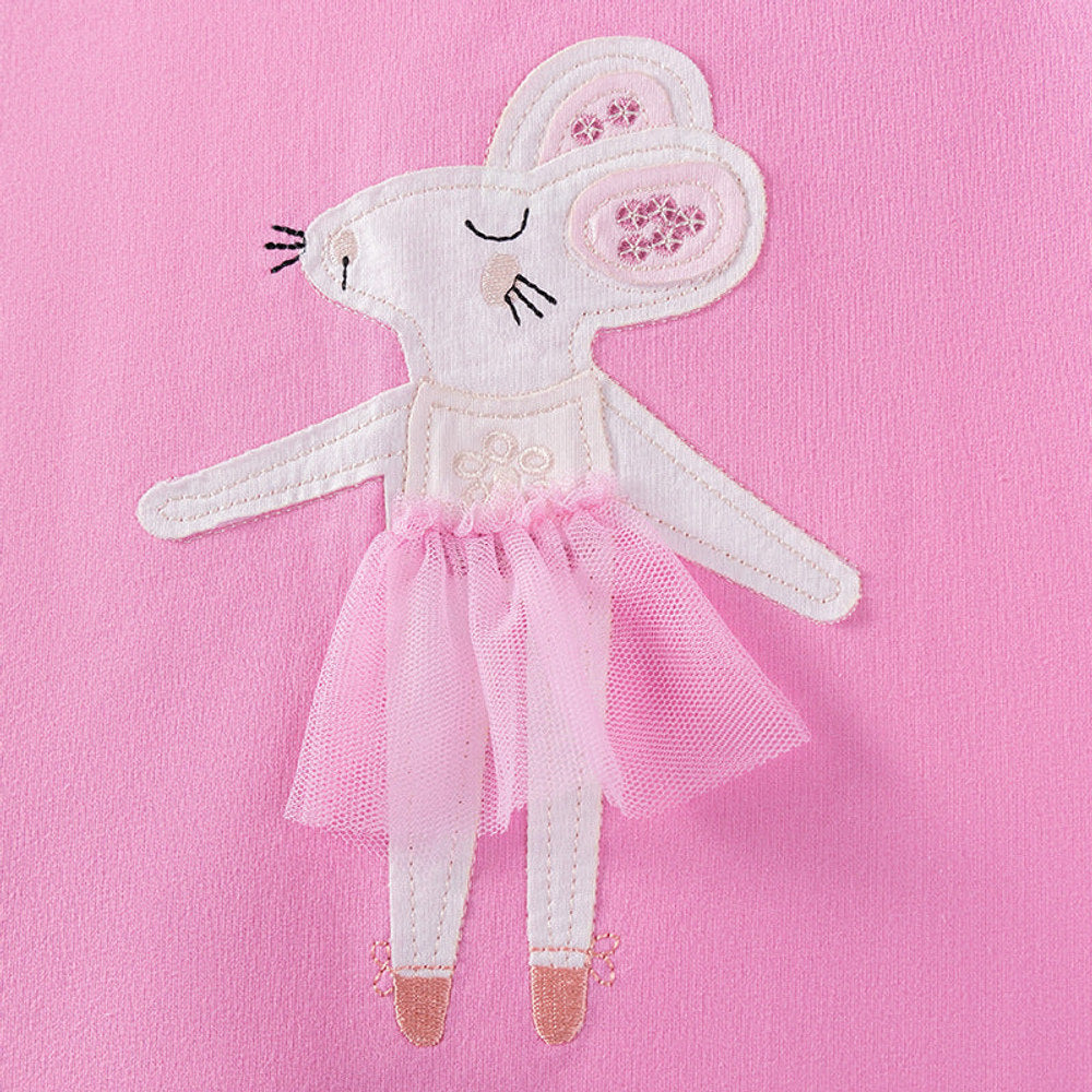MyKids-USA® Girls Animals Cartoon Pattern Long Sleeves Pullover and Pants Clothing Set