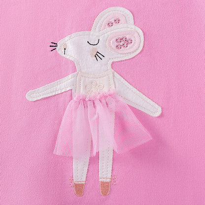 MyKids-USA® Girls Animals Cartoon Pattern Long Sleeves Pullover and Pants Clothing Set