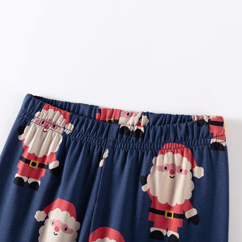 MyKids-USA® Baby Kids Christmas Cartoon Pattern Long Sleeves Casual Pajamas Clothing Set