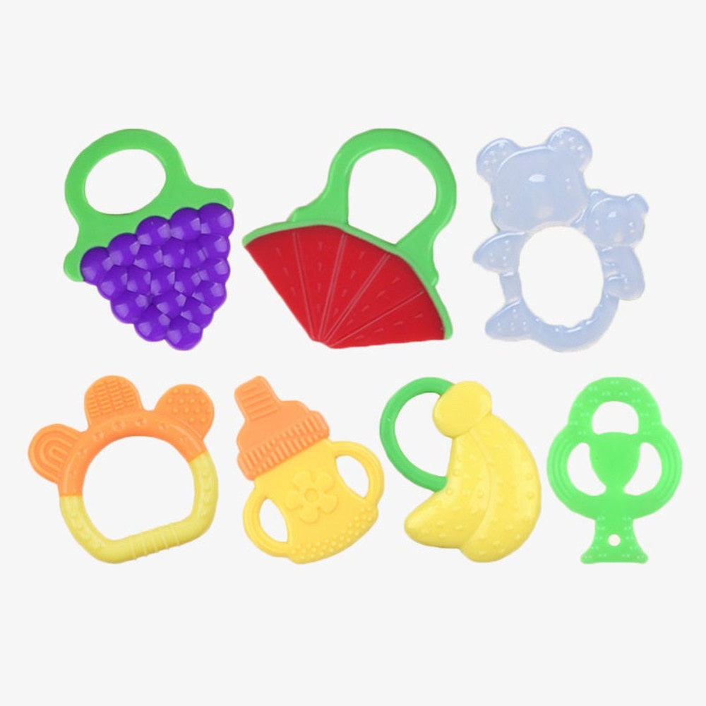 MyKids-USA® Baby Teething Toys – Silicone Teething Sticks 2 pcs.
