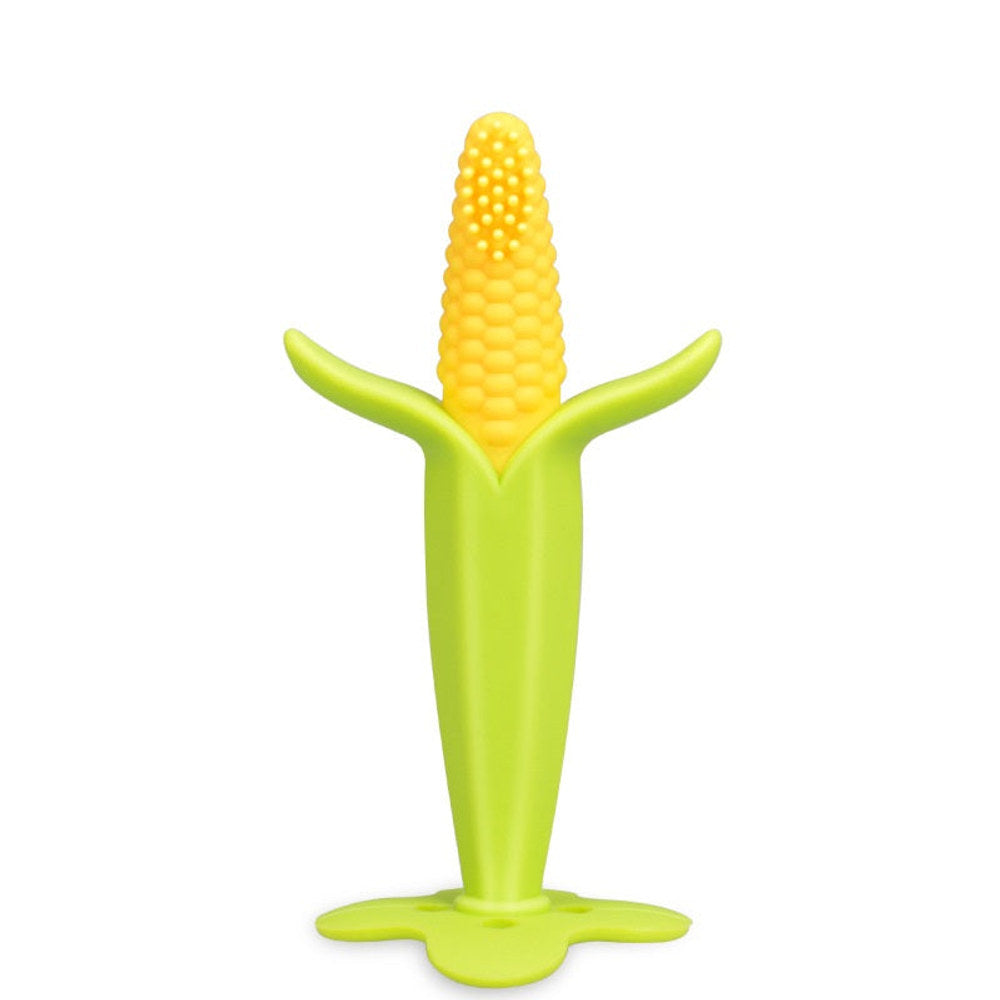 MyKids-USA® Baby Teething Toys – Banana & Corn Silicone Teething