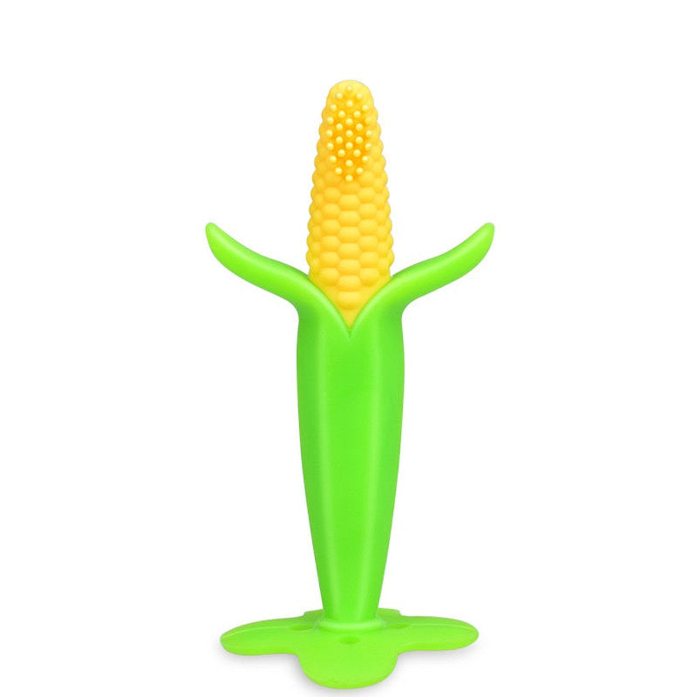 MyKids-USA® Baby Teething Toys – Banana & Corn Silicone Teething