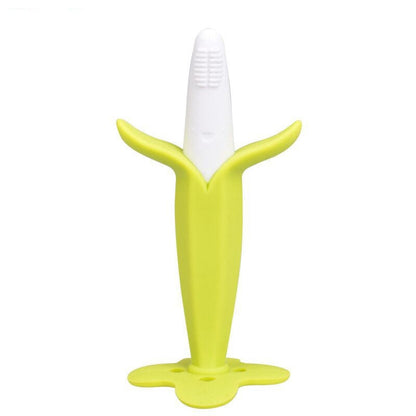 MyKids-USA® Baby Teething Toys – Banana & Corn Silicone Teething