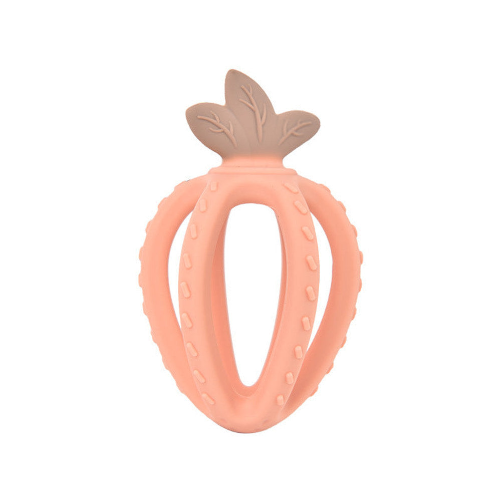 MyKids-USA® Baby Teething Toys – Strawberry Silicone Teething