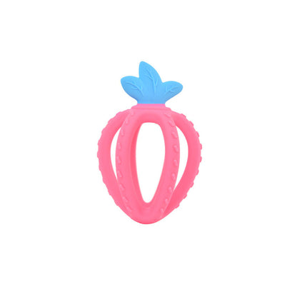 MyKids-USA® Baby Teething Toys – Strawberry Silicone Teething