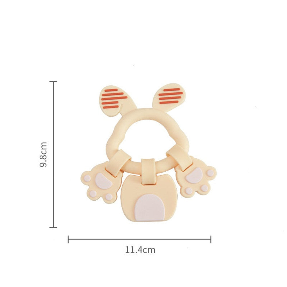MyKids-USA® Baby Teething Toys – Teddy Bear Silicone Teething Sticks