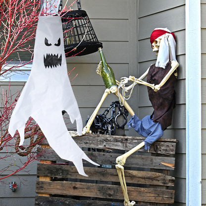 MyKids-USA Halloween Decorative Ghost Pendant