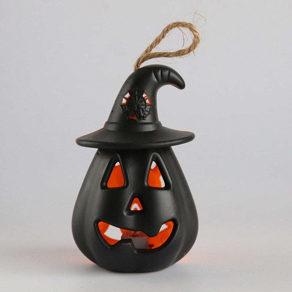 MyKids-USA® Halloween 4 pieces Set Handheld Horror Decorative Skull Candle Light