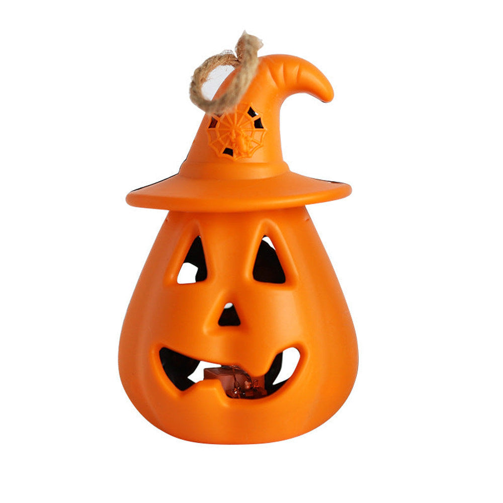 MyKids-USA® Halloween 4 pieces Set Handheld Horror Decorative Skull Candle Light
