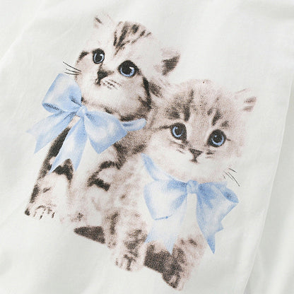 MyKids-USA® Animals Cartoon Pattern Long Sleeves Pullover for Stylish Girls