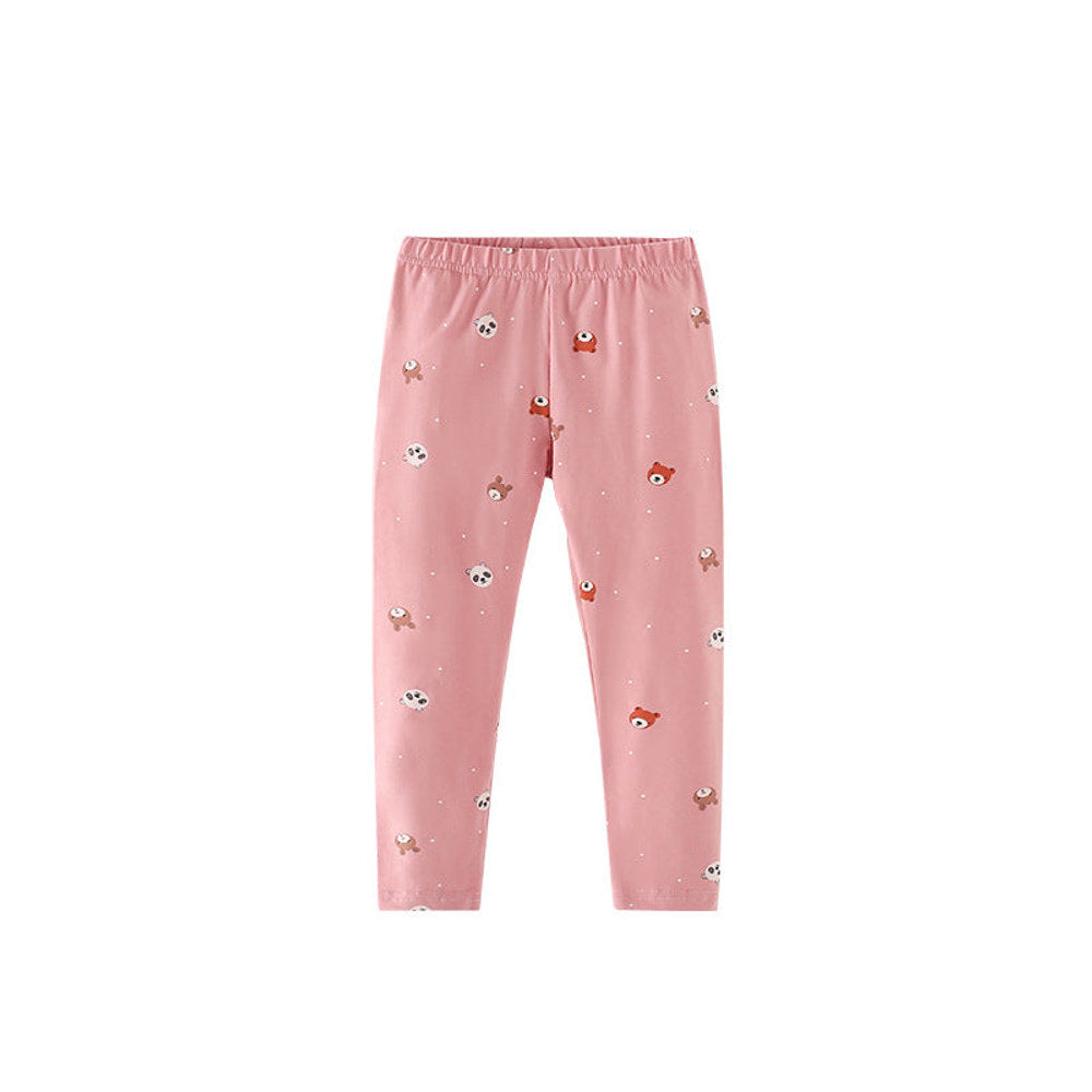 MyKids-USA® Baby Kids Girls Animals Cartoon Pattern Casual Pants
