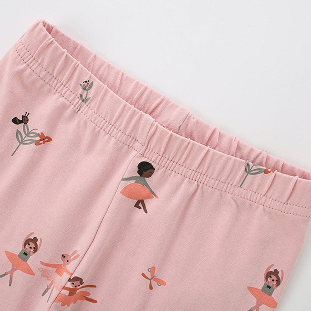 MyKids-USA® Autumn Arrival Baby Kids Girls Cartoon Ballerina Cute Pants