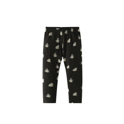 MyKids-USA® Autumn Arrival Baby Kids Girls Penguins Pattern Casual Pants