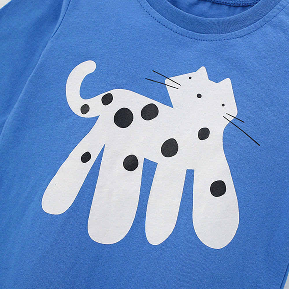 MyKids-USA® Animals Cartoon Pattern Long Sleeves Top for Stylish Boys