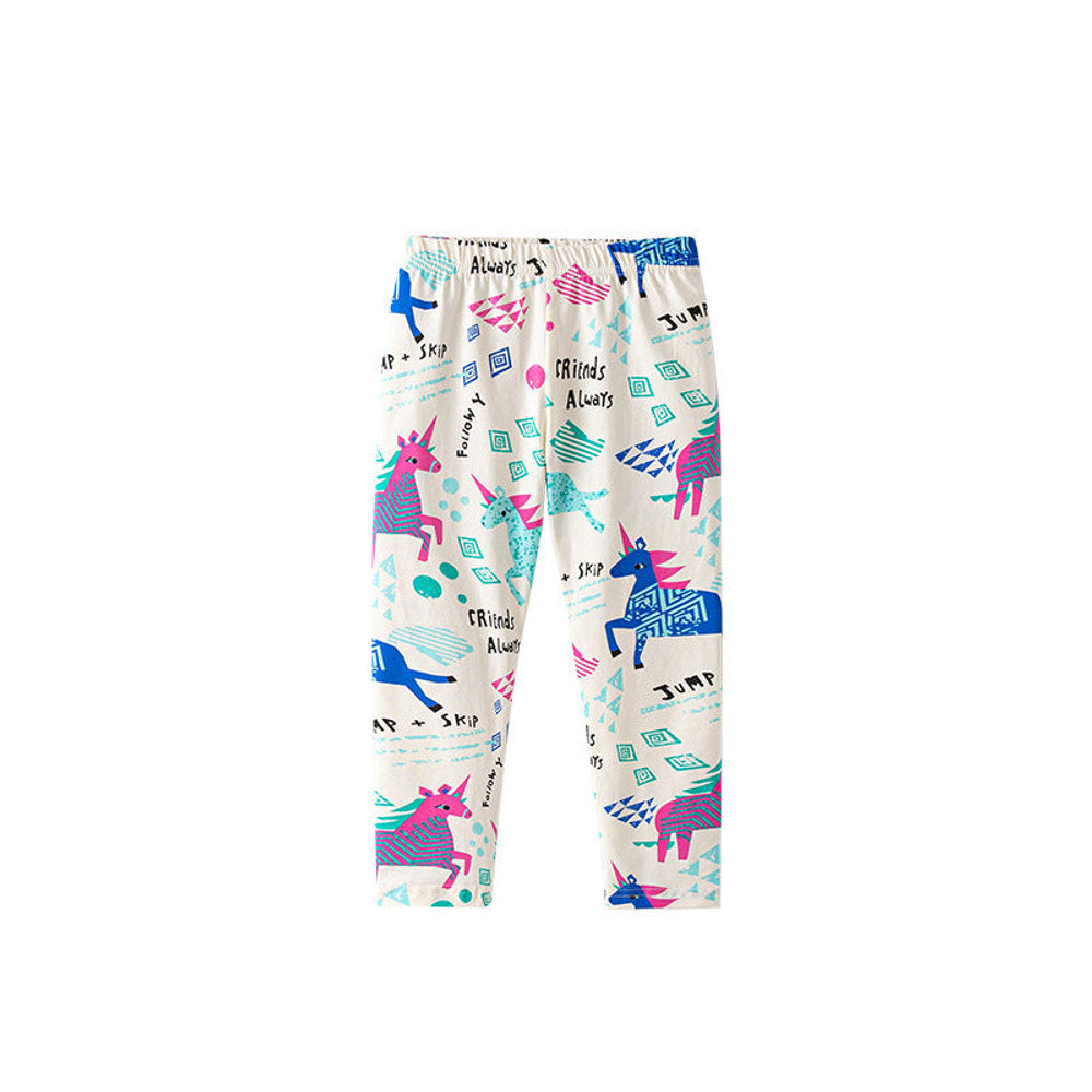 MyKids-USA® Baby Kids Girls Cartoon Pattern Cute Pants