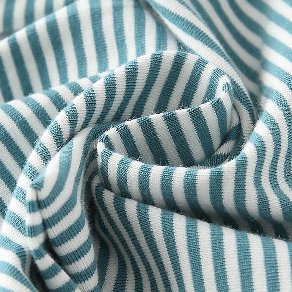 MyKids-USA® Baby Kids Girls Cartoon and Striped Pattern Cute Pants