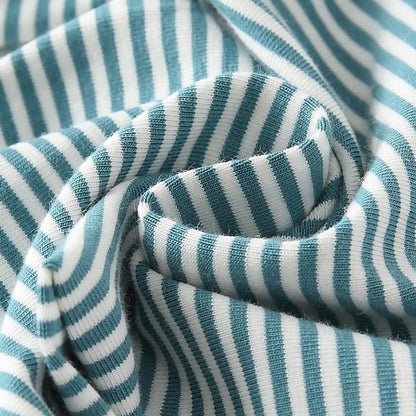 MyKids-USA® Baby Kids Girls Cartoon and Striped Pattern Cute Pants