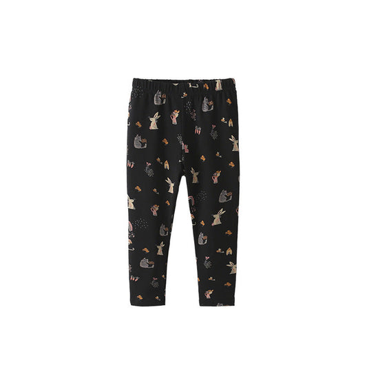 MyKids-USA® Baby Kids Girls Animals Cartoon Pattern Casual Pants
