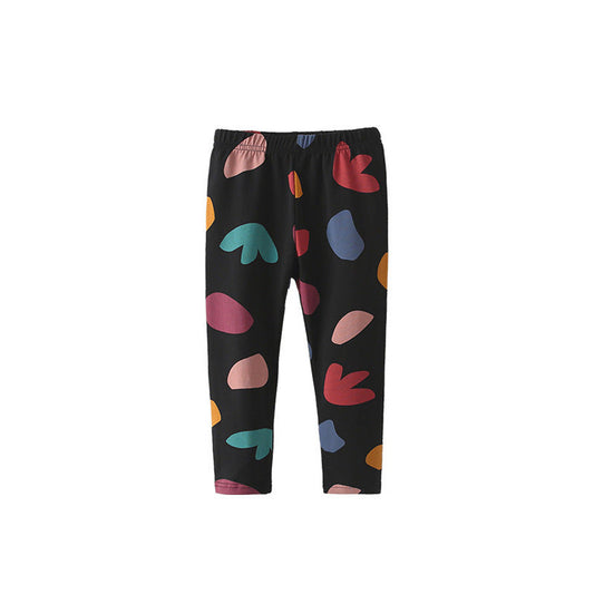 MyKids-USA® Baby Kids Girls Geometric Pattern Casual Pants