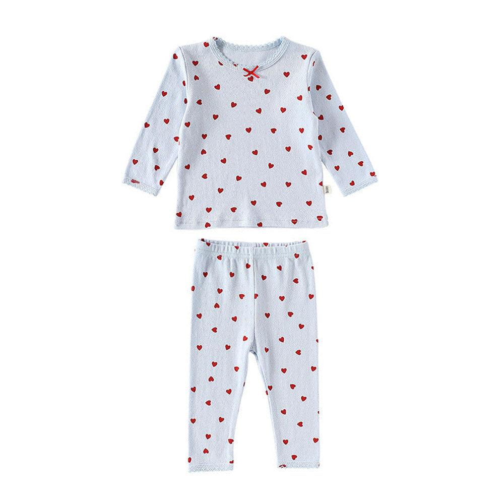 MyKids-USA® Girls Cute Simple Pattern Long Sleeves Top and Pants Clothing Set