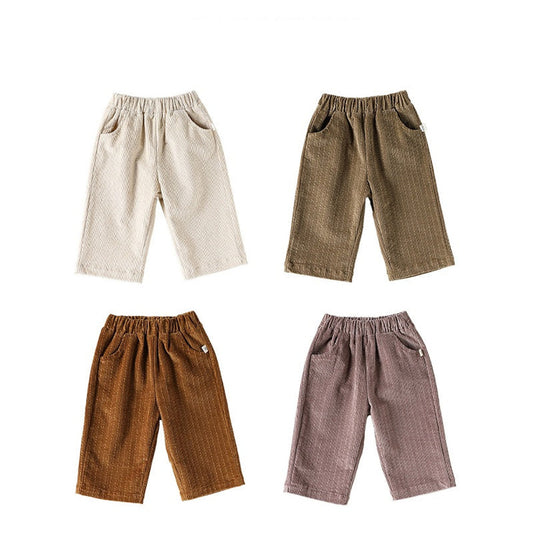 MyKids-USA® Baby Kids Unisex Striped Pattern Casual Pants