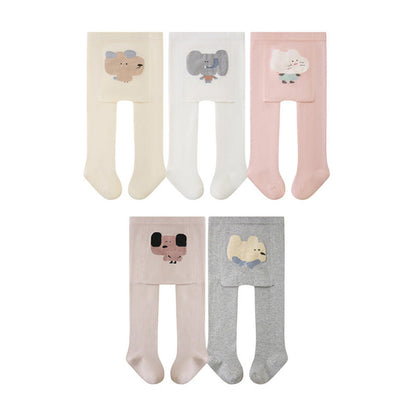 MyKids-USA® Baby Girls Breathable Animals Cartoon Pattern Tights