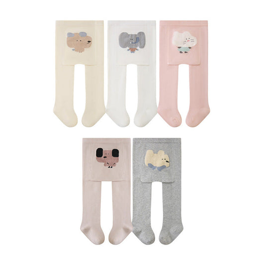MyKids-USA® Baby Girls Breathable Animals Cartoon Pattern Tights