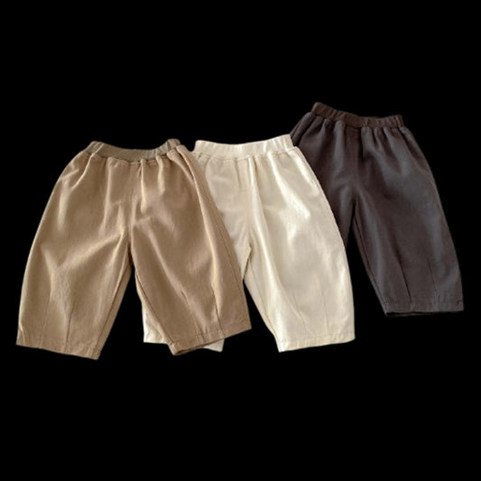 MyKids-USA® Casual American Style Solid Color Pants