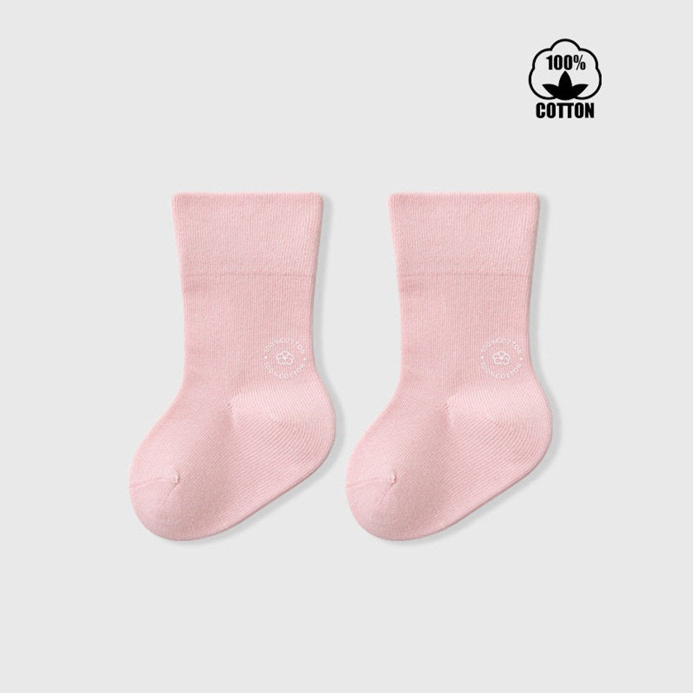 MyKids-USA® Baby Unisex Breathable Letters Pattern Simple Socks