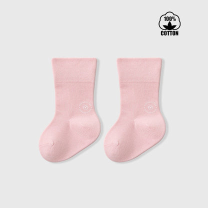 MyKids-USA® Baby Unisex Breathable Letters Pattern Simple Socks
