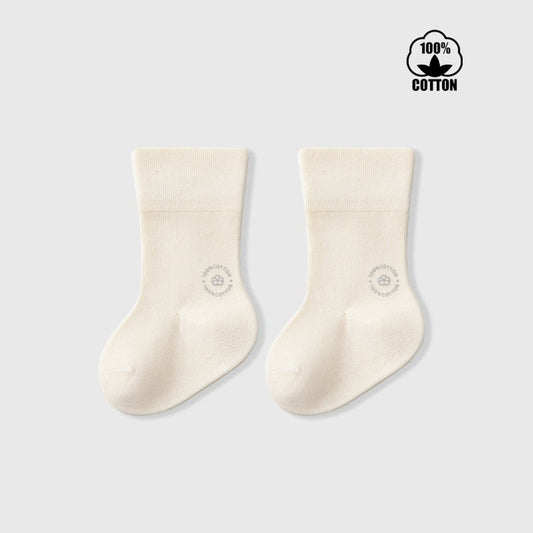 MyKids-USA® Baby Unisex Breathable Letters Pattern Simple Socks