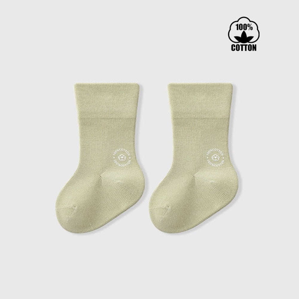 MyKids-USA® Baby Unisex Breathable Letters Pattern Simple Socks