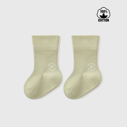 MyKids-USA® Baby Unisex Breathable Letters Pattern Simple Socks