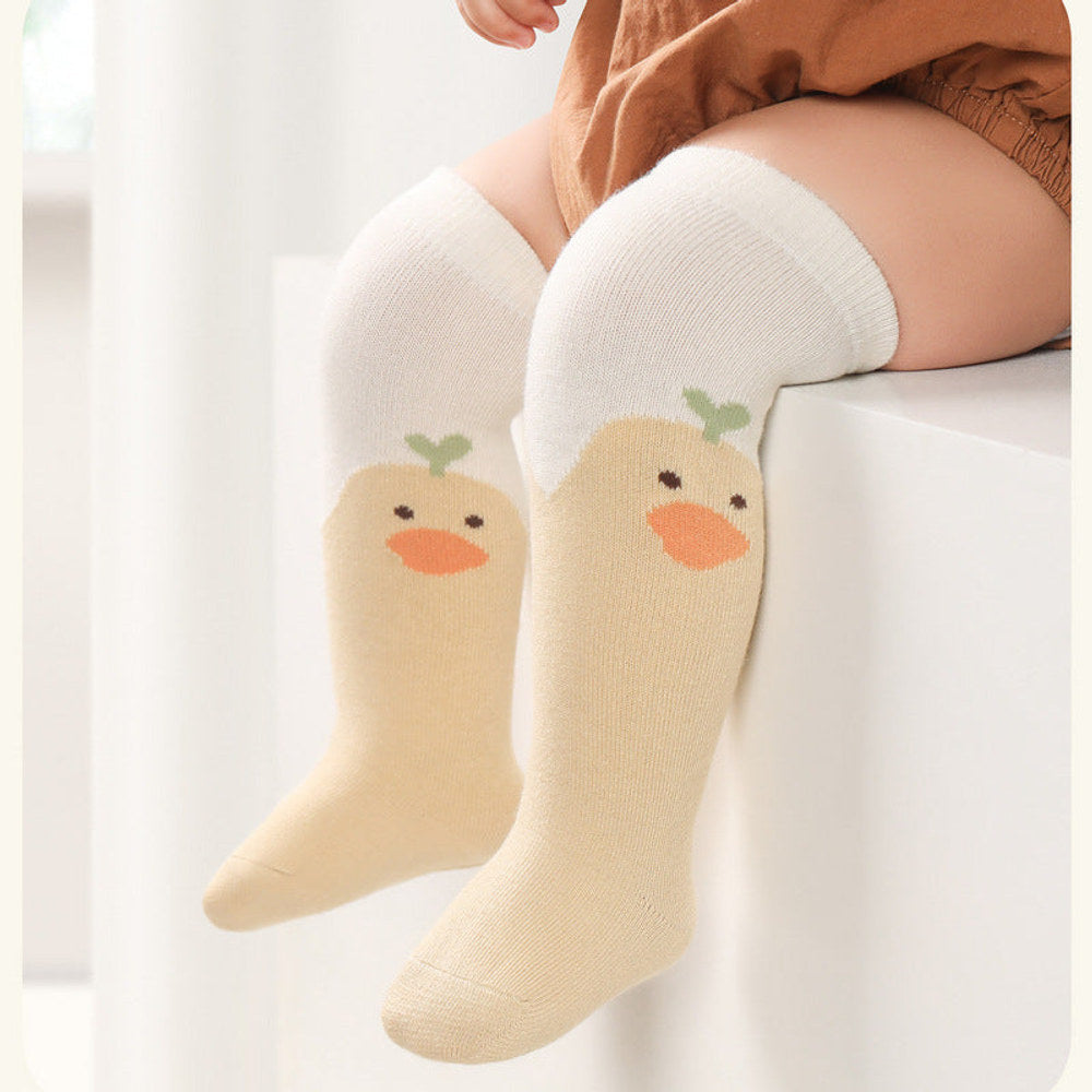 MyKids-USA® Baby Unisex Breathable Cute Cartoon Pattern Stockings 1 Lot=3-Pair Set