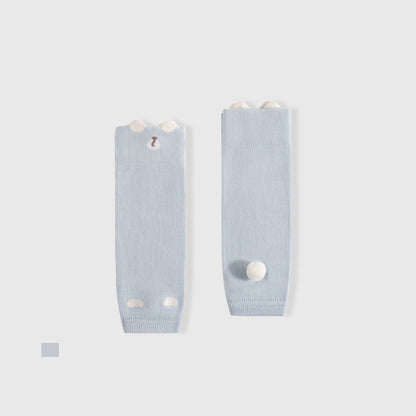 MyKids-USA® Baby Unisex Breathable Color Patchwork Knee Sleeves 23-27cm