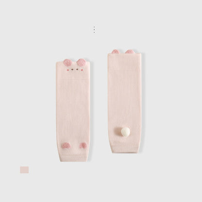 MyKids-USA® Baby Unisex Breathable Color Patchwork Knee Sleeves 23-27cm