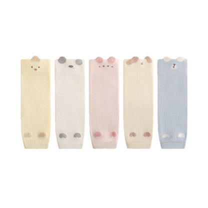 MyKids-USA® Baby Unisex Breathable Color Patchwork Knee Sleeves 23-27cm