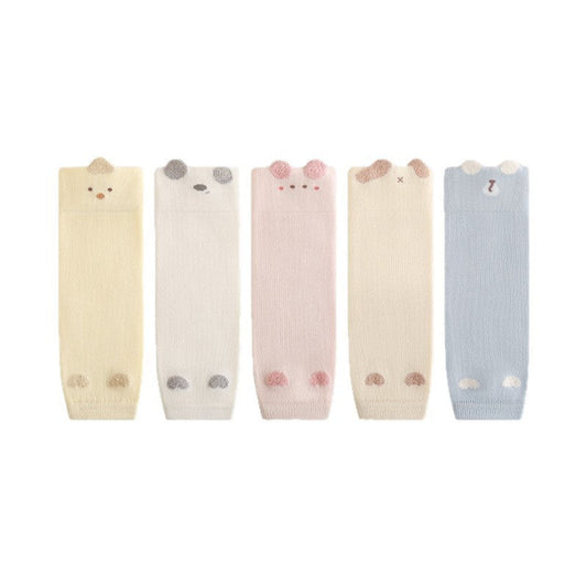 MyKids-USA® Baby Unisex Breathable Color Patchwork Knee Sleeves 23-27cm