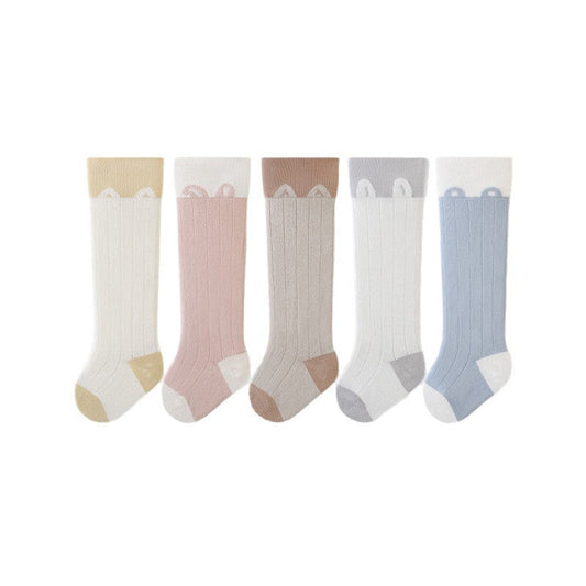 MyKids-USA® Baby Unisex Breathable Color Patchwork Cute Stockings