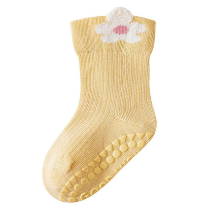 MyKids-USA® Baby Unisex Breathable Simple Letters and Cartoon Pattern Cute Socks
