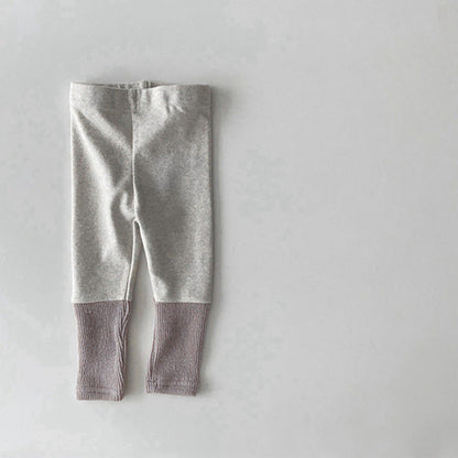 MyKids-USA® Baby Boy And Girl Color Patchwork Casual Pants