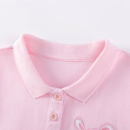 MyKids-USA® Teddy Bear Pattern Embroidered Sleeveless Dress for Stylish Girls