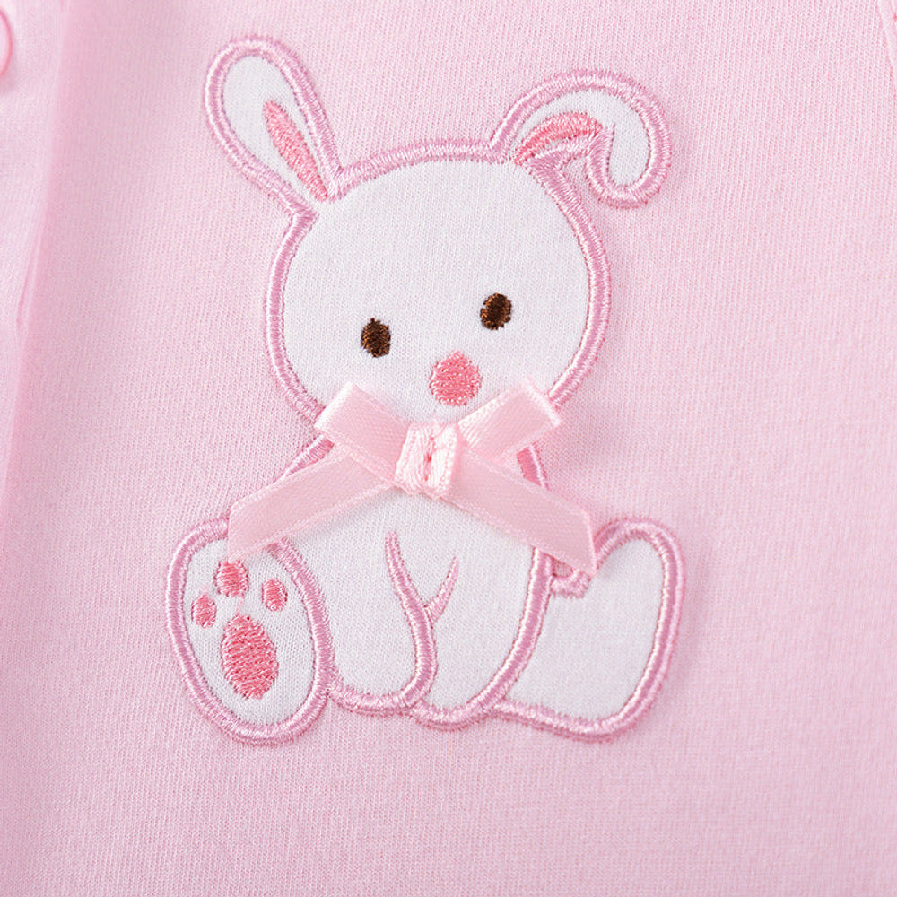 MyKids-USA® Teddy Bear Pattern Embroidered Sleeveless Dress for Stylish Girls