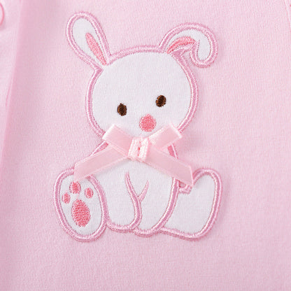 MyKids-USA® Teddy Bear Pattern Embroidered Sleeveless Dress for Stylish Girls