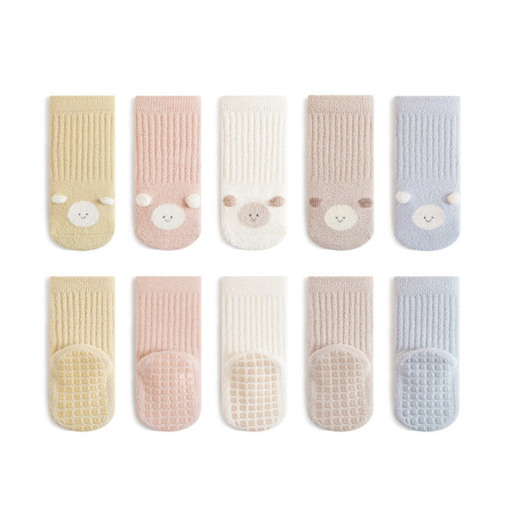 MyKids-USA® Baby Unisex Breathable Simple Cartoon Pattern Thick Socks