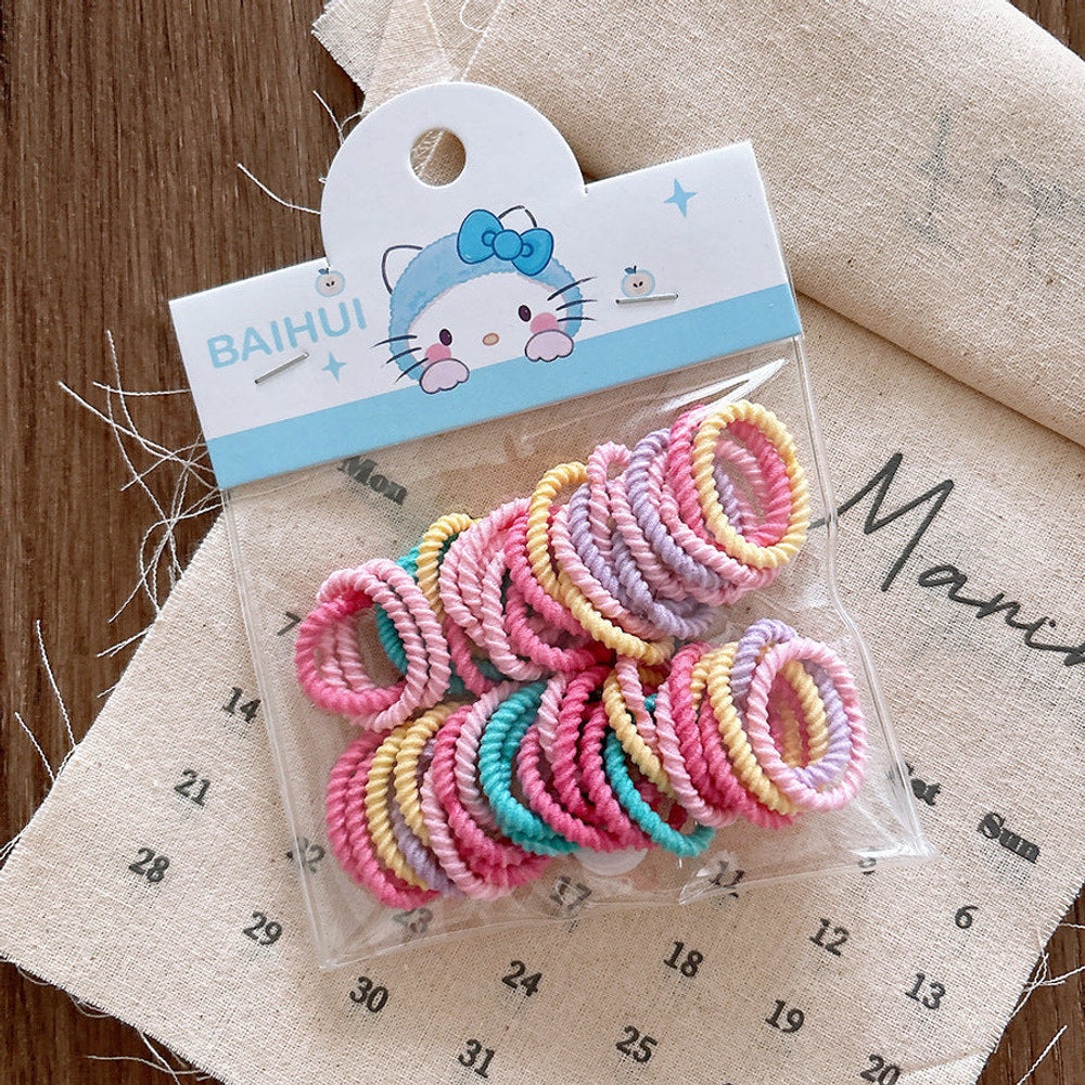 MyKids-USA® Soft and Comfortable Basic Hairband for Girls 50-Piece Set