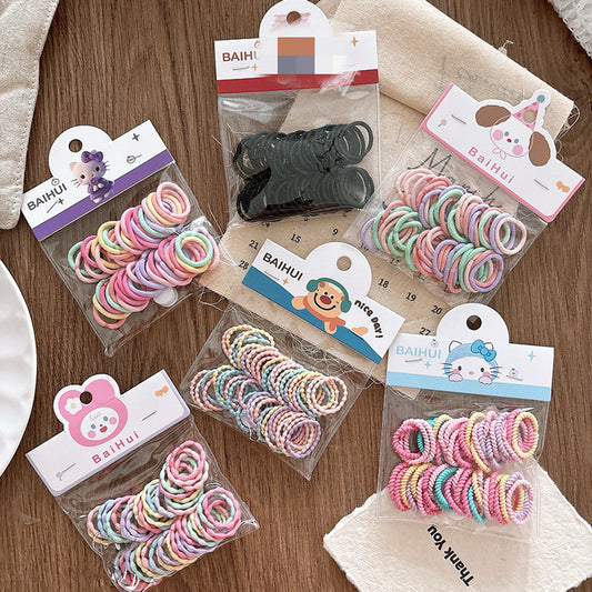 MyKids-USA® Soft and Comfortable Basic Hairband for Girls 50-Piece Set