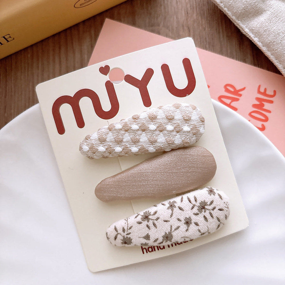 MyKids-USA® Collection of 2 Versatile Geometric Shaped Hair Clips